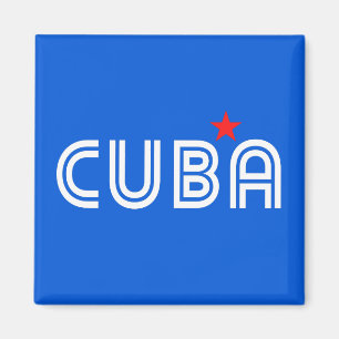 Imán Cuba retro