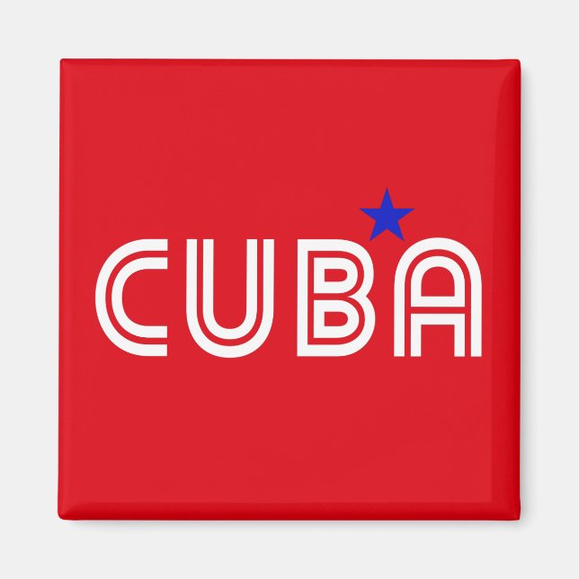 Imán Cuba retro (Frente)