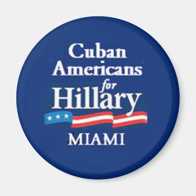 Imán CUBAN AMERS MIAMI Magnet (Frente)