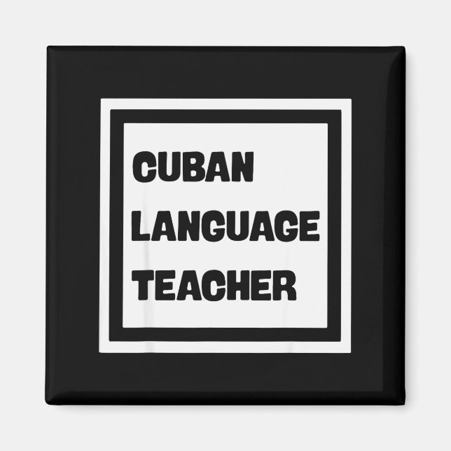Imán Cuban Language Teacher  (Frente)