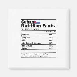 Imán Cubano gracioso