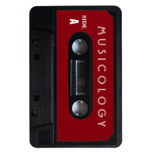 Imán Cubierta audio del casete del estilo del vintage