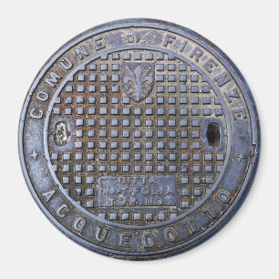 Imán Cubierta de la alcantarilla de Florencia