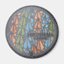 Imán Cubierta de la boca de inspección de Hiroshima