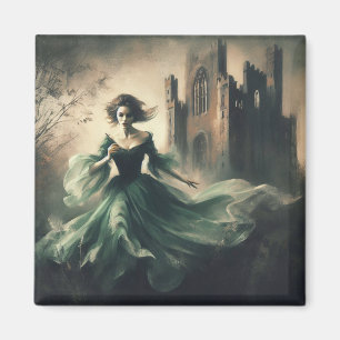 Imán Cubierta del libro gótico de romance Spooky Castle