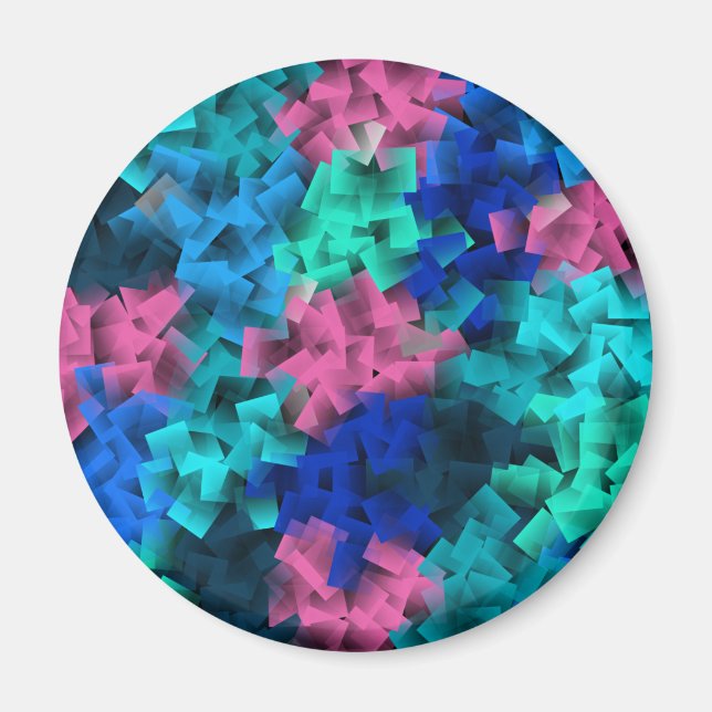 Imán Cubismo, estilo artístico y pintura, (Frente)