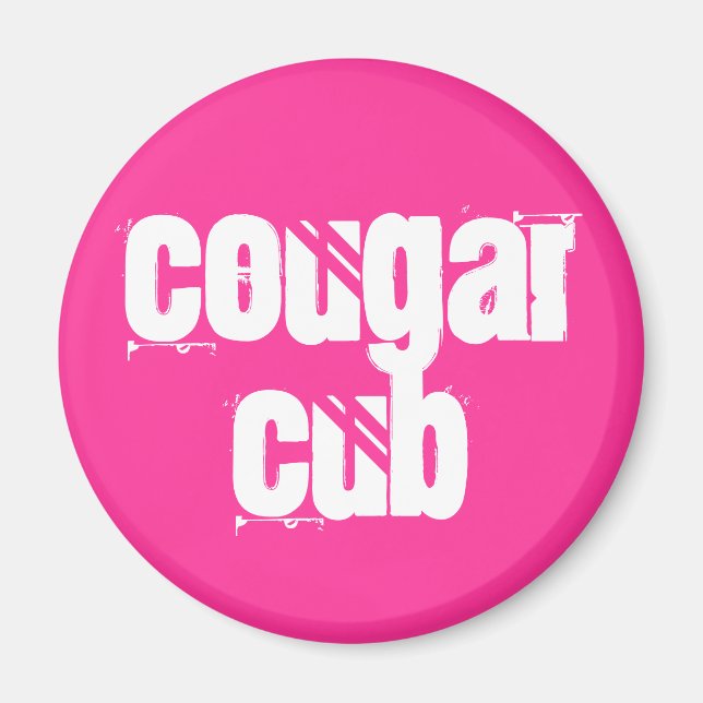 Imán Cubo de Cougar (Frente)