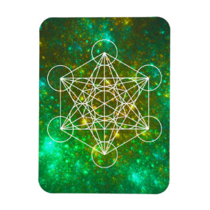 Imán Cubo de Metatrón, Geometría Sagrada, Símbolo Espir