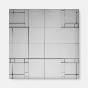 Imán Cubos abstractos