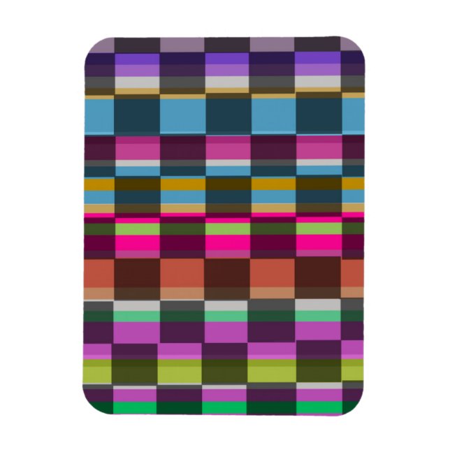 Imán Cubos de colores (Vertical)