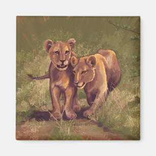 Imán Cubos de león