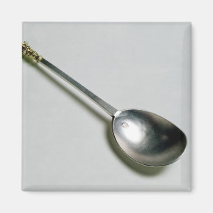 Imán Cuchara de plata del apóstol con el top del sello