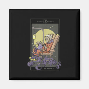 Imán Cuchillo de croqueta de la tarjeta de tarot de cos