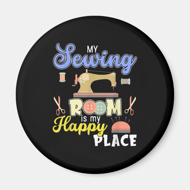 Imán Cuchillos de coser de regalo de talla (Frente)