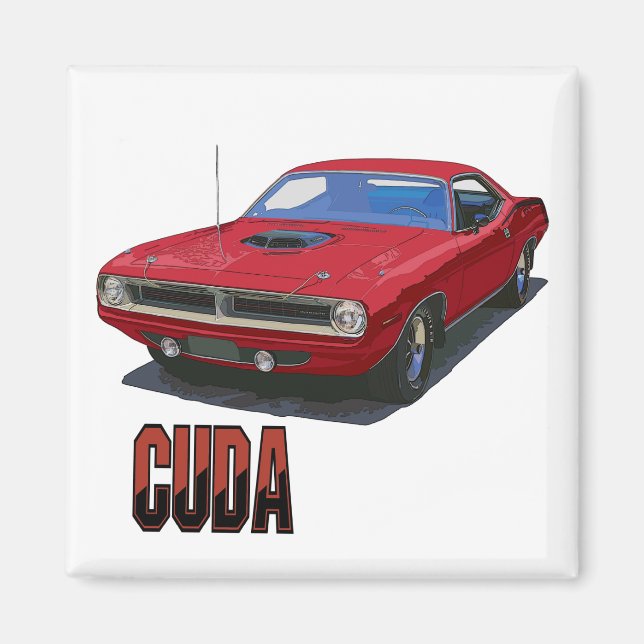 Imán Cuda Coupe de 1970 (Frente)
