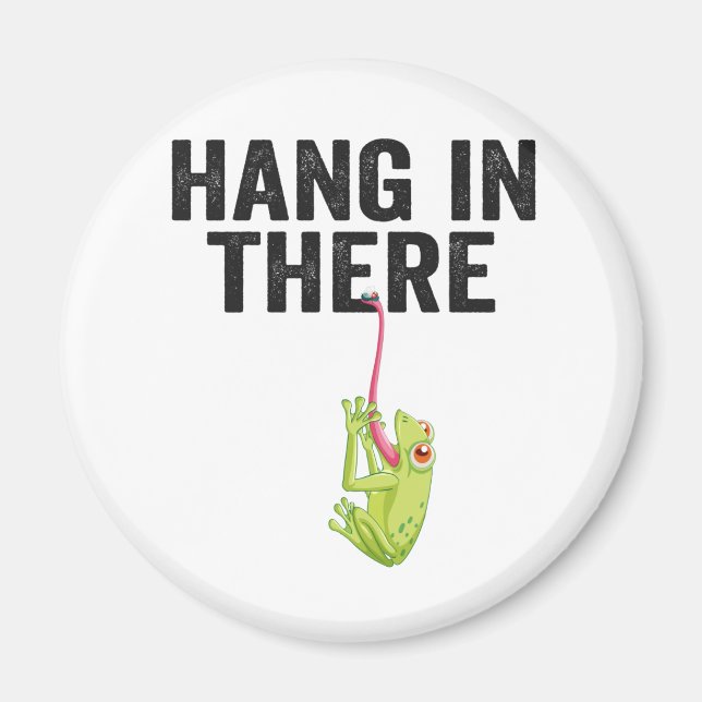 Imán Cuelga ahí un regalo divertido de Frog para el ama (Frente)