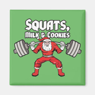Imán Cuencas, leche y galletas - Santa Claus