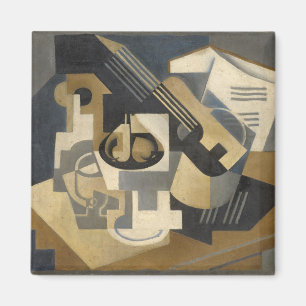 Imán Cuenco en una tabla, 1918 de la guitarra y de