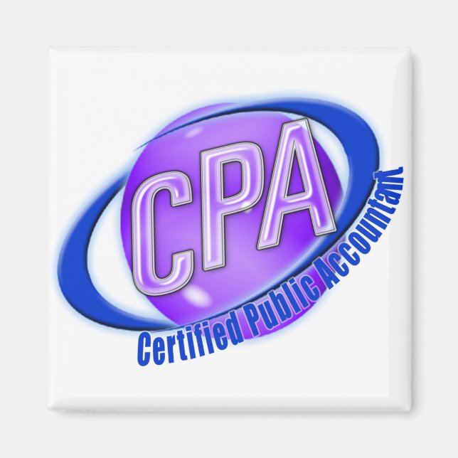 IMÁN CUENTA PÚBLICA CERTIFICADA DE LOGO CPA ORB SWOOSH (Frente)