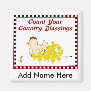 Imán Cuente sus bendiciones del país