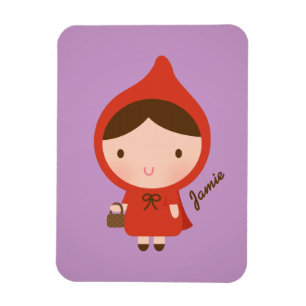 Imán Cuento de Caperucita Roja para Niñas
