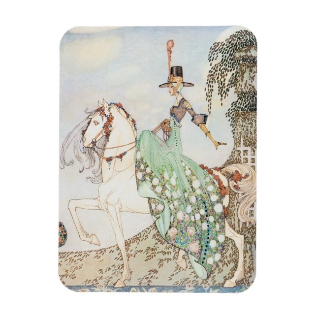 Imán Cuento de Hadas Antiguo, Princesa Minette, Kay Nie (Vertical)