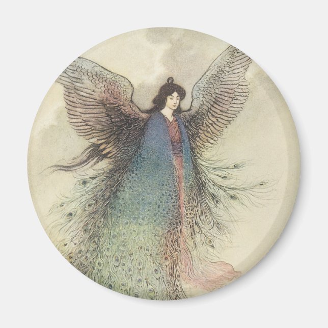 Imán Cuento de Hadas Japonés Antiguo, La Doncella de la (Frente)