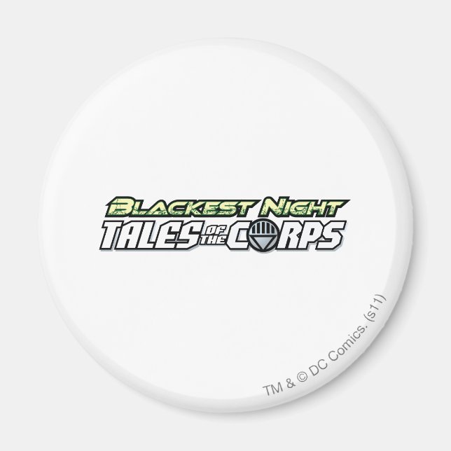 Imán Cuentos nocturnos más negros del cuerpo (Frente)