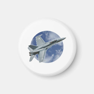 Imán Cuerno F/A-18C en una nube circular