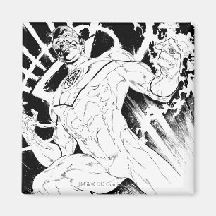 Imán Cuerpo blanco de la linterna