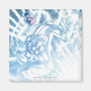 Imán Cuerpo blanco de la linterna - color
