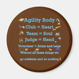 Imán Cuerpo de agilidad