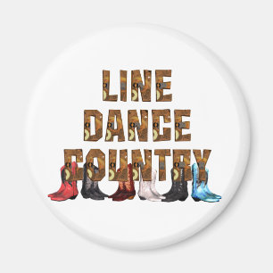 Imán Cuerpo de baile del país de la CAMISETA