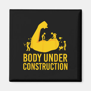 Imán Cuerpo De Construcción De Cuerpo De Gimnasio Graci