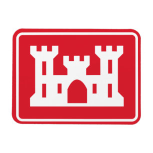 Imán Cuerpo de Ingenieros de los Estados Unidos DOD Mil
