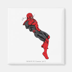Imán Cuerpo rojo de la linterna - rabia que inclina 1