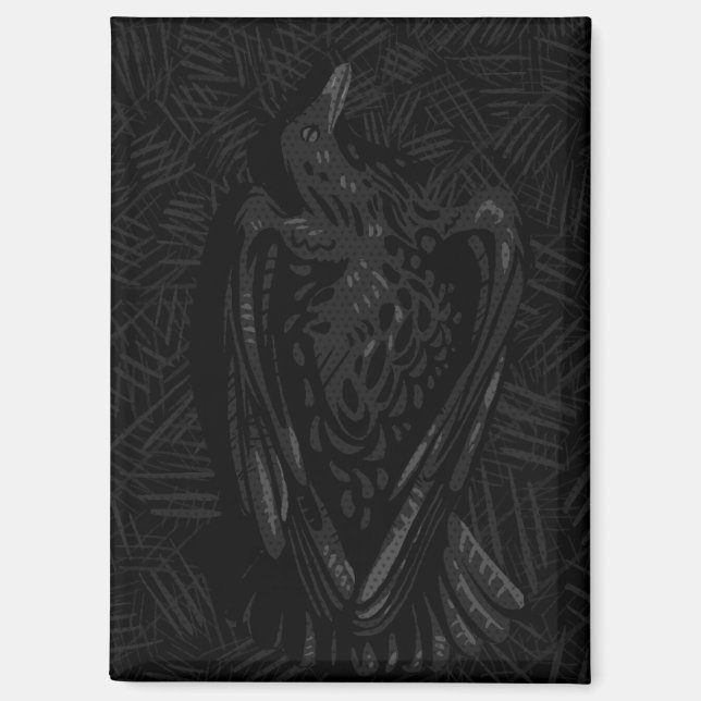Imán Cuervo caído (Anverso)