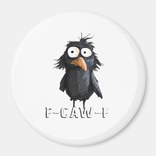 Imán Cuervo, F-Caw-F Pájaro Divertido F-Caw-F Vaca Humo