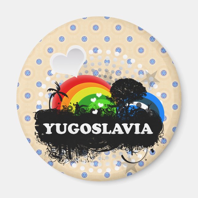 Imán Cuesta Fruity Yugoslavia (Frente)