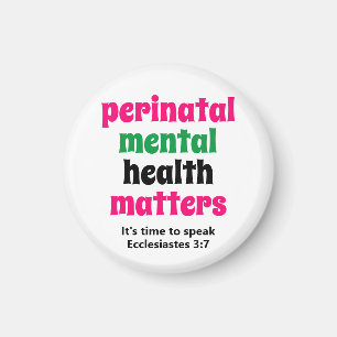 Imán Cuestiones de salud mental perinatal