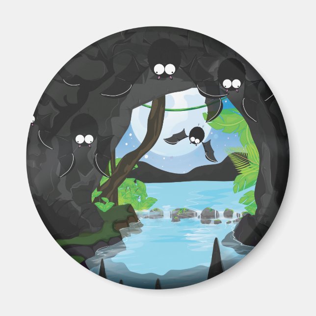 Imán Cueva Bat (Frente)