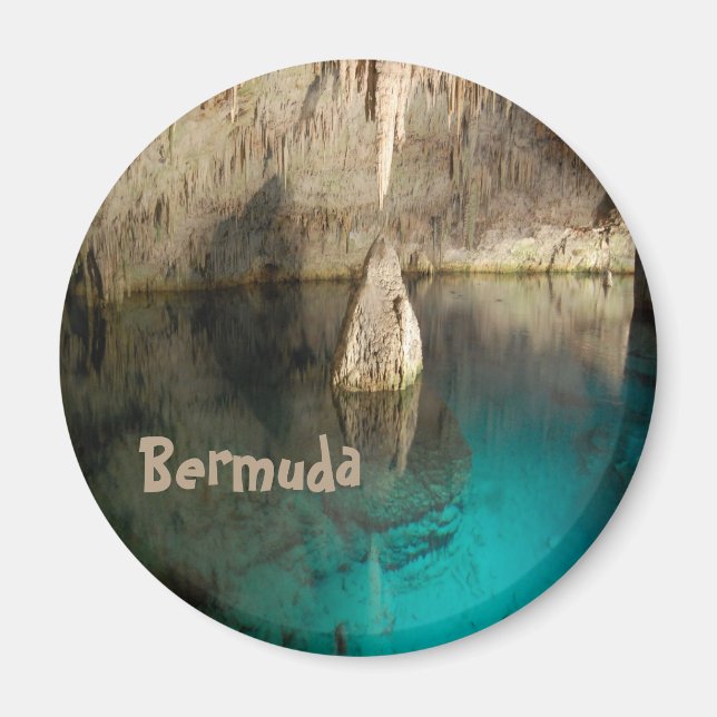 Imán Cueva de cristal, Bermudas (Frente)