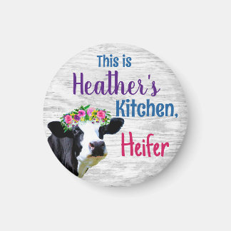 Imán Cueva de Heifer de Cocina personalizada