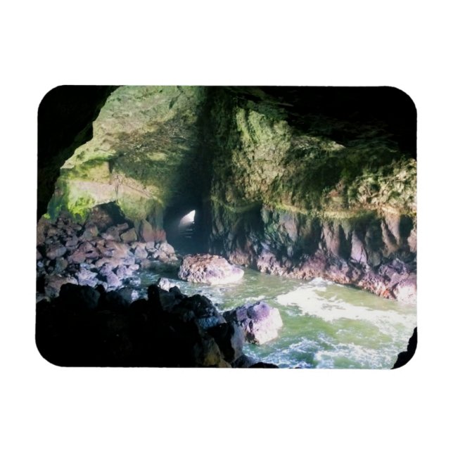 Imán Cueva de león marino, O (Horizontal)