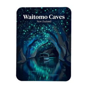 Imán Cuevas de luciérnagas de Waitomo Nueva Zelanda