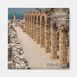 Imán Cuevas SIRMIONE GAL113 de Catullo, Italia, Fridge