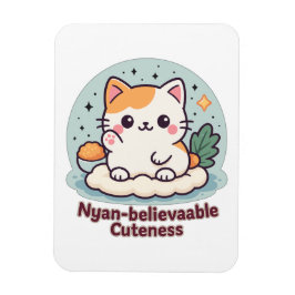 Imán Cuidad nyan-creíble - Gato kawaii lindo