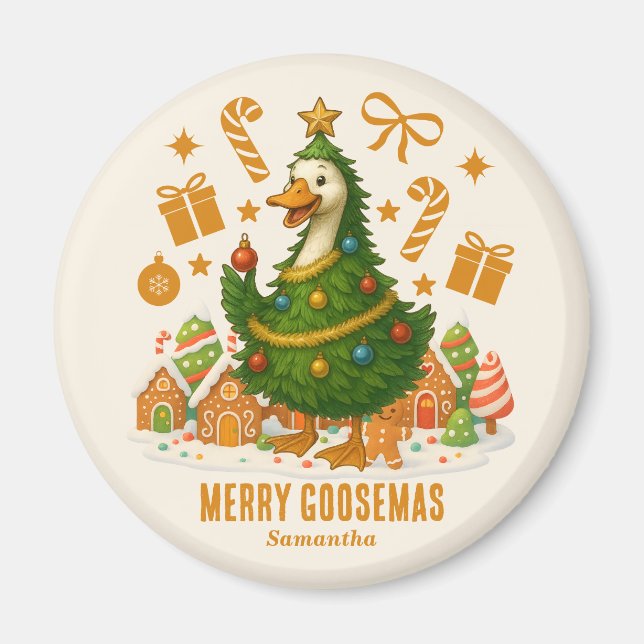 Imán Cuidada galleta de árbol de Navidad | Frigorífico  (Frente)