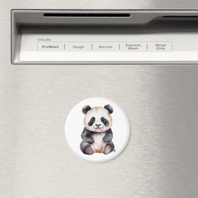 Imán Cuidada panda de bebé (In situ (lavavajillas))