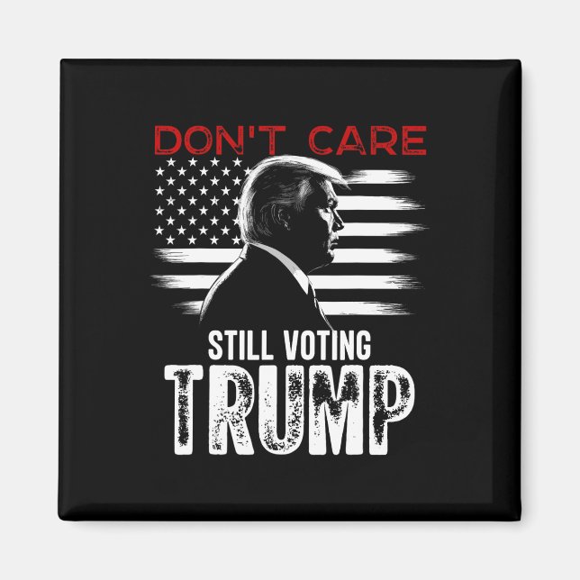 Imán Cuidado aún votando regalos de Trump (Frente)